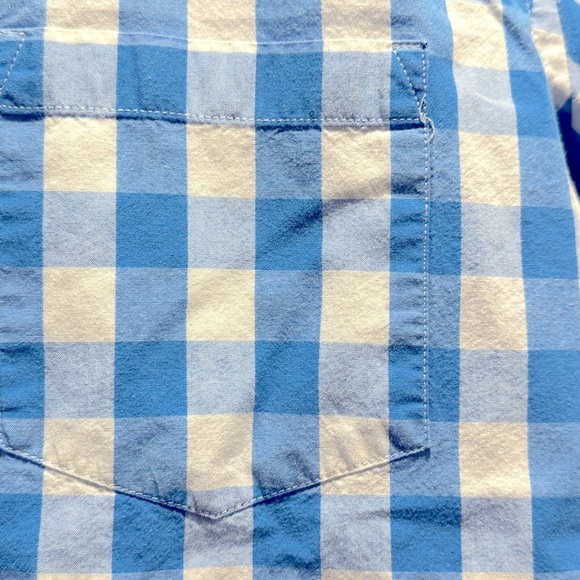 J. Crew Blue Gingham Slim Fit Size XL Casual Shirt - Picture 7 of 7